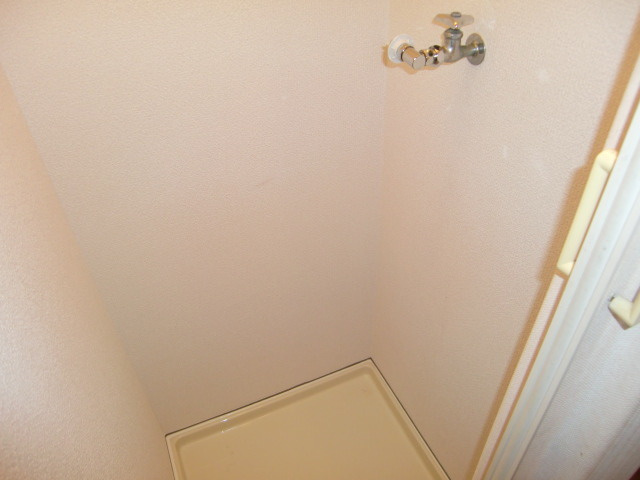 シャトラン弓木三番館の洗面所|室内洗濯パン