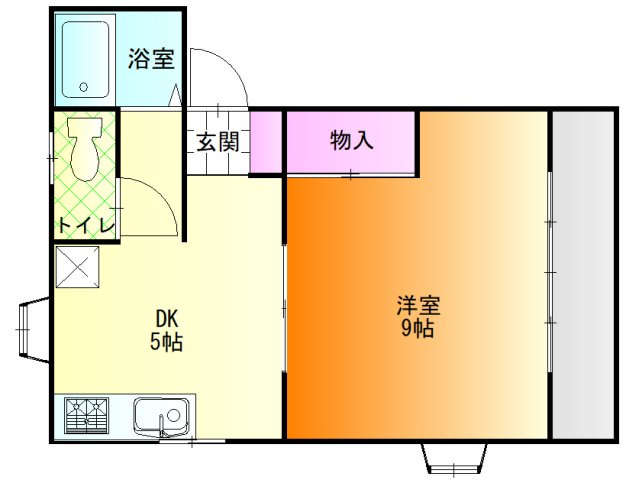 ライスハイツの間取り