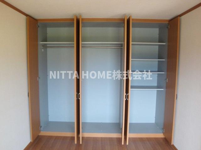 ロワールコートの収納|大きなクローゼットが付いています☆