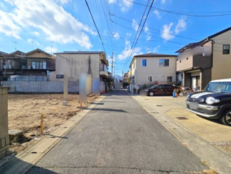 【前面道路含む現地写真】 | 右京区嵯峨野有栖川町　建築条件なし
