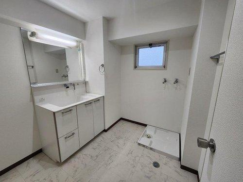 万葉ハイツの洗面所