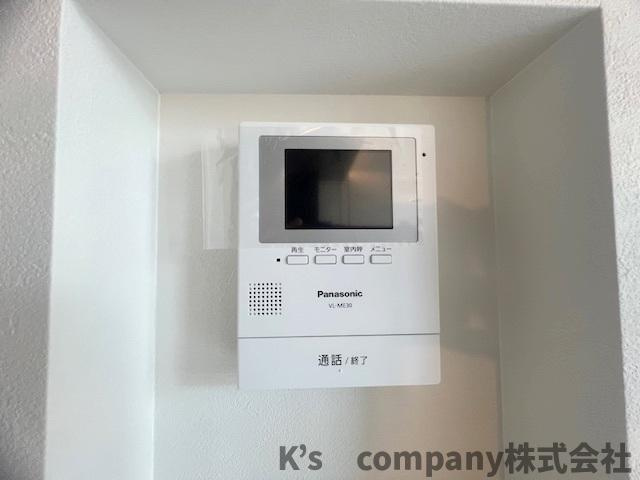 ◎高座郡寒川町田端　新築戸建のセキュリティ|訪問者の顔が確認できるモニター付きインターホン☆