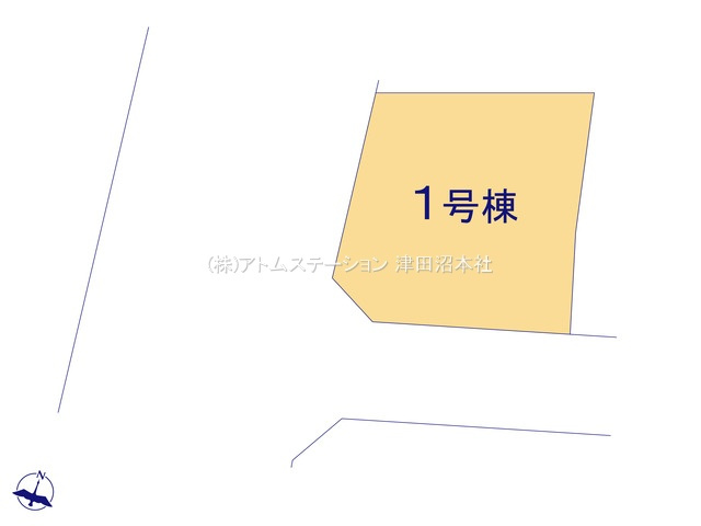 【区画図】 | アトムセレクト八千代市大和田新田２０期１号棟