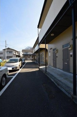 ネオブライト那珂1のエントランス