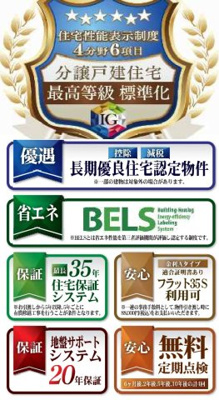 【構造・工法・仕様】 | 市川市本北方１丁目新築戸建【北方小学校：9分】 | 住宅性能評価取得物件・耐震等級３取得で地震保険が割引になります！