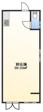 五軒邸テナントの間取り