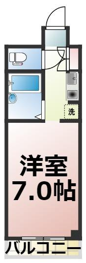 【間取り】 | 第2コマツハイツ