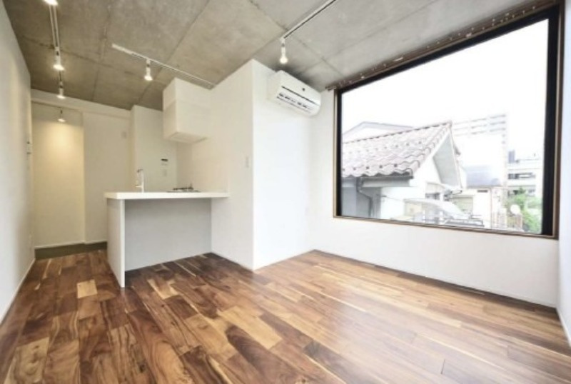 板橋区氷川町の賃貸マンションの居間・リビング