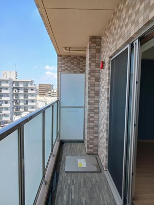 【バルコニー】 | ＳＫコートⅧ | バルコニー付きです