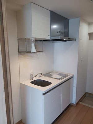 【キッチン】 | ＳＫコートⅧ | コンパクトなキッチンで掃除もラクラク