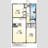 相生市向陽台のアパートの画像