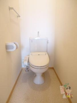 サンティーエ　Ａのトイレ|シャワー付トイレ