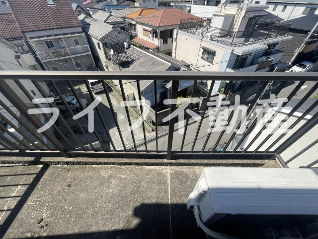 M’ｓ長瀬のバルコニー|開放的で明るい空間を演出してくれるバルコニーです