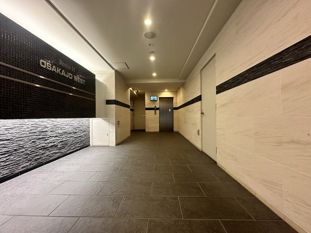 レジュールアッシュ大阪城ＷＥＳＴのロビー