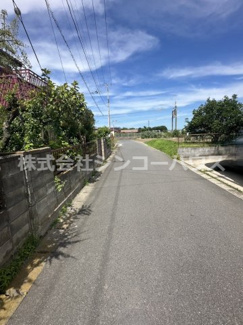 【前面道路含む現地写真】 | 南側道路に接面しているため、日当たり良好！