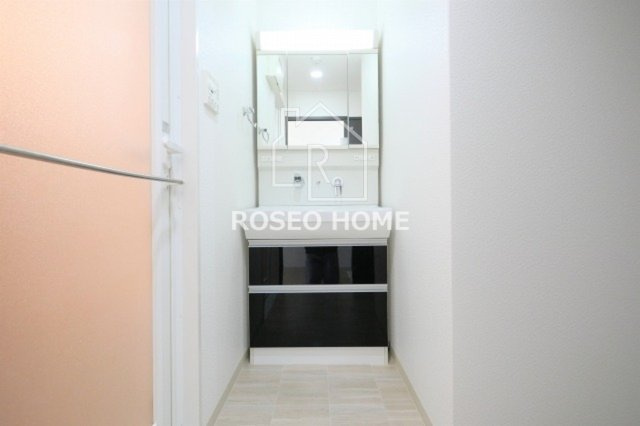 キャッスルビュー玉造上町台の洗面所