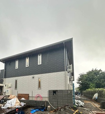 【外観】 | 【新築】フェリーチェ日吉の丘 | ※施工中※複数沿線利用できる「日吉」駅まで徒歩8分！便利な立地の2階建てアパートです♪通勤通学はもちろん、お買い物やお出かけにもGood☆