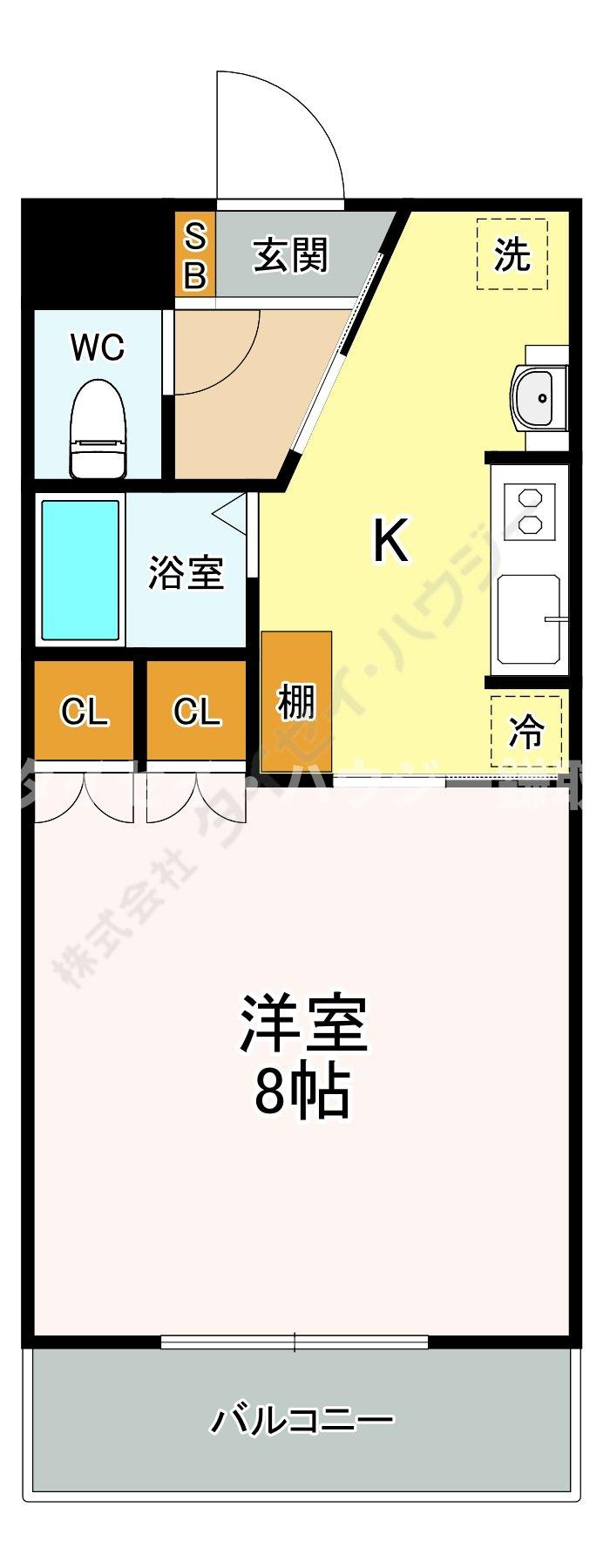 コーポニッコーの間取り