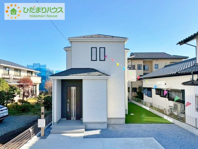 日立市東金沢町4丁目　新築戸建の外観|スタイリッシュな外観です(^^)/