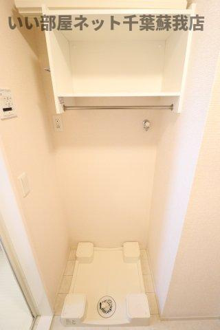 ラテルの洗面所|洗濯機置場