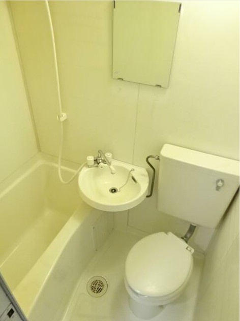 アクール鶴瀬の浴室