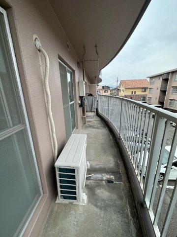 サンハイツ堰下　Ｂのバルコニー