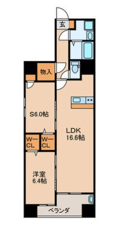Taiwa Arun Yodoyabashiの間取り