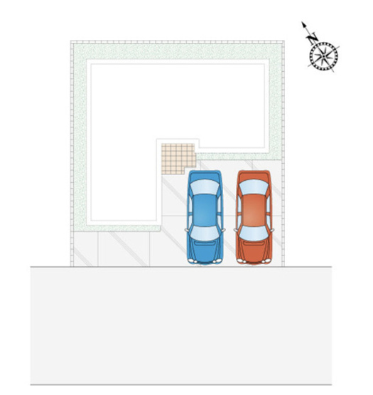 【区画図】 | 桶川市下日出谷東3丁目　新築戸建　全6棟　6号棟