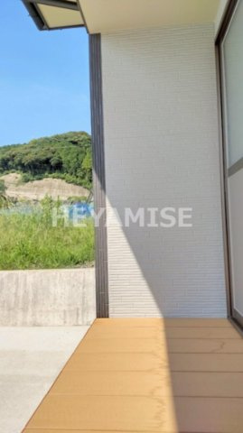 カーサ松山のバルコニー