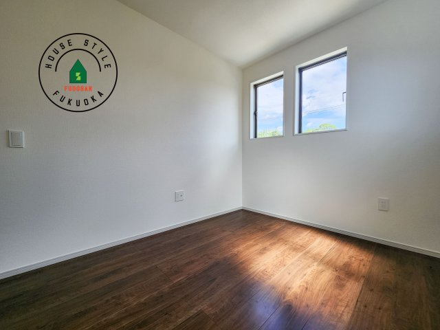 糟屋郡志免町片峰中央4丁目第1-2棟（1号棟）の洋室|落ち着いた色調の洋室です。