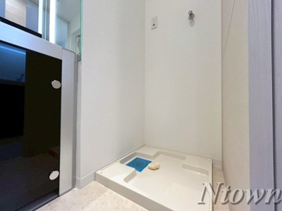 【設備】 | 千種アヴァンギャルドプレイス | 洗濯機置き場です