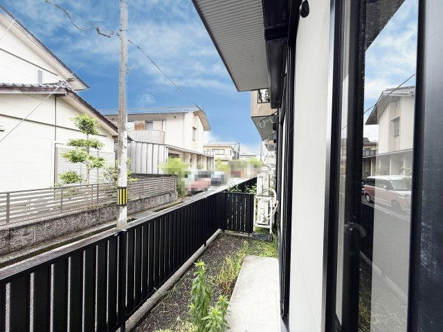 カーサ150　A棟の庭