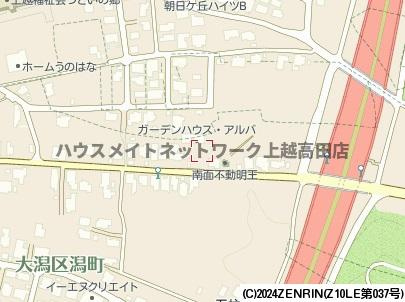 ガーデンハウス・アルバの地図|位置図