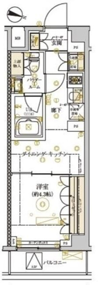 【間取り】 | ドムス・スタイル武蔵小山