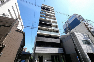 【外観】 | プレサンス松屋町ヴィゴラス | 落ち着いた雰囲気の外観です