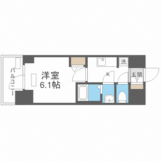 【間取り】 | プレサンス松屋町ヴィゴラス