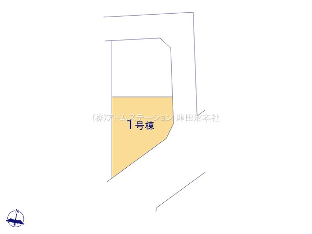【区画図】 | アトムセレクト船橋Ⅲ期　1号棟