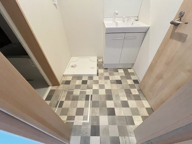 F＋style狭山・池尻中2号館の洗面所