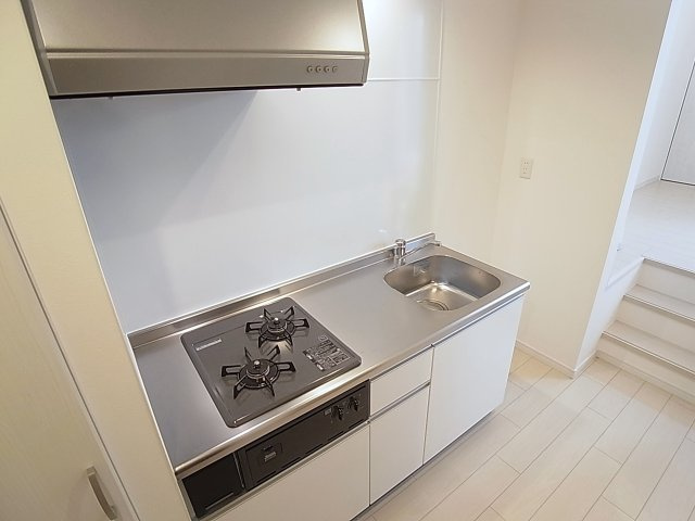 アクア東山のキッチン|2口ガスグリル付システムキッチン