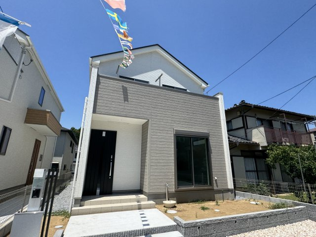 市川市中国分５丁目新築戸建（中国分９期）の外観|2号棟外観・完成済み内覧可能です！