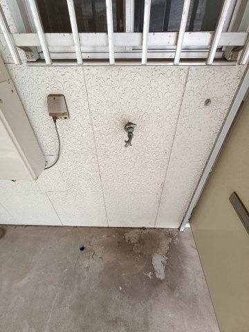 千葉市花見川区浪花町のアパートの洗面所