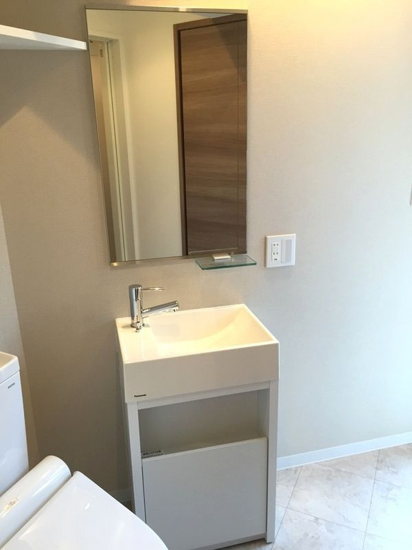 グランフォース森下の洗面所