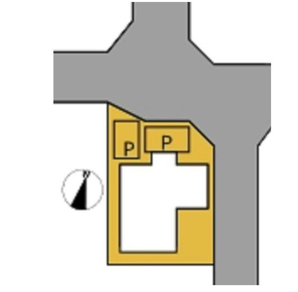 城里町石塚　中古戸建の区画図