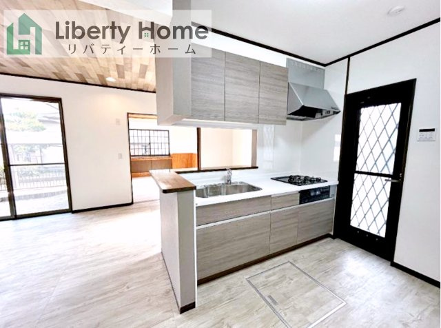 城里町石塚　中古戸建のキッチン