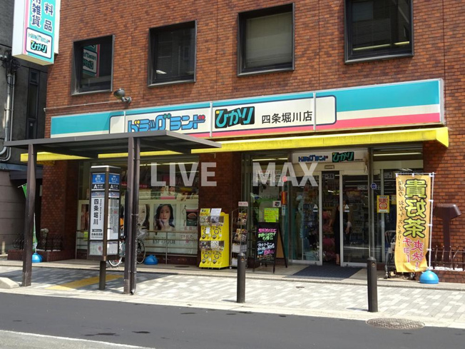 ドラッグランドひかり 四条堀川店（219m）