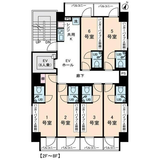 【間取り】 | アムス・アミティエ川崎Ⅲ