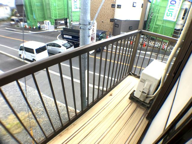 サンハイツSHIBUYAのバルコニー