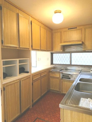 【キッチン】 | 西千葉戸建貸家 | カウンターキッチンで家族の会話も弾みます！