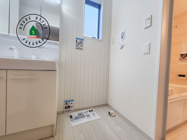 糟屋郡篠栗町和田3丁目第2-2棟（2号棟）のランドリースペース|ランドリースペースとなります。広々して有効的にご使用できます。 