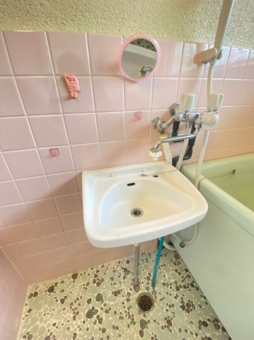 ミノルマンションの洗面所